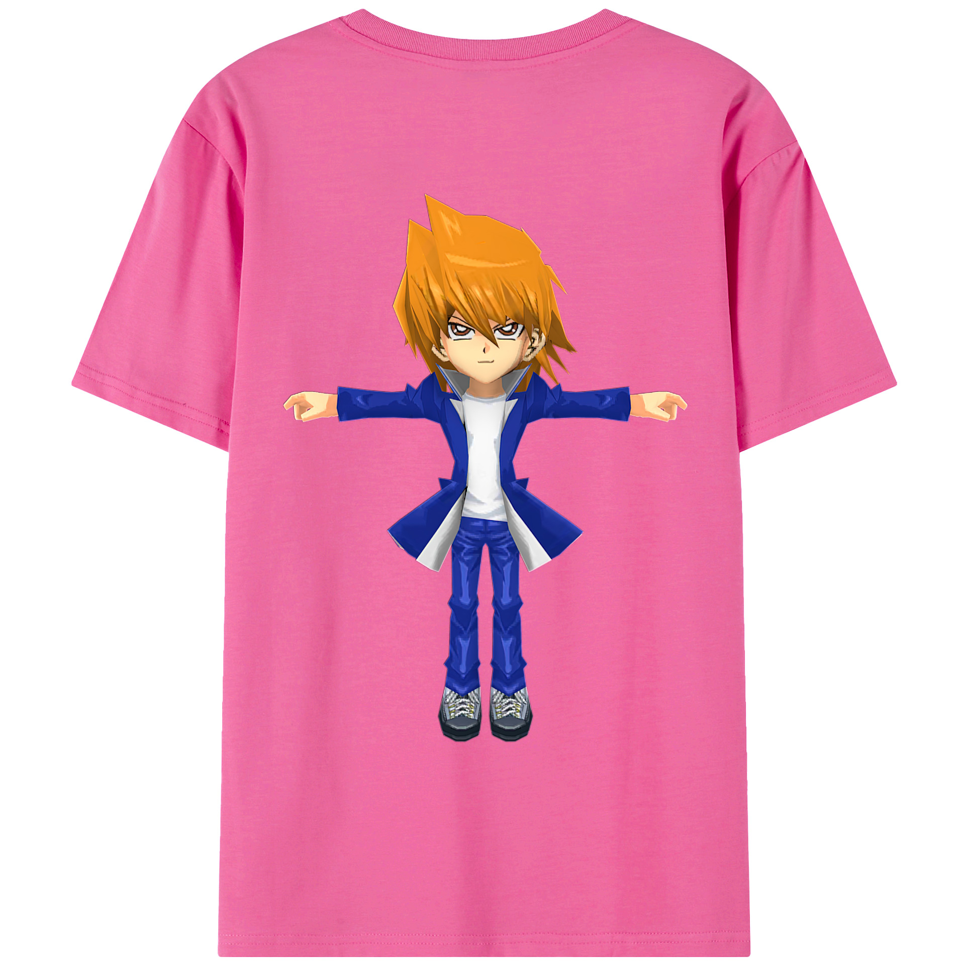 （画像用） 遊☆戯☆王 Yu-Gi-Oh! レディース半袖Tシャツ(バックプリント)